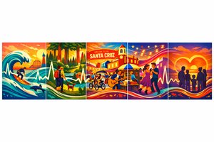 The Heartbeat of Santa Cruz by Lea Nichols (June 2026)