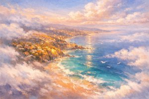 Laguna Skyline:  The Edge of Dreams by Lea Nichols