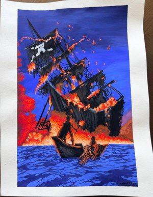 My Timbers Have Been Shivered, Yet The Timbers On Fire by Isabella Heaps (2026)