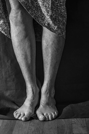 Feet on Floor by Sara Allen (2021)