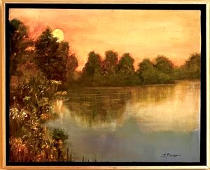 TP-02- Golden Moment 2 by Terry Preisner (2025)