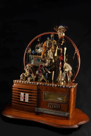  Ancestors In My Garden Assemblage  by Leslie Ann McQuaide