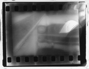 pinhole photo of a 35mm negative by Harold Copp (2026)