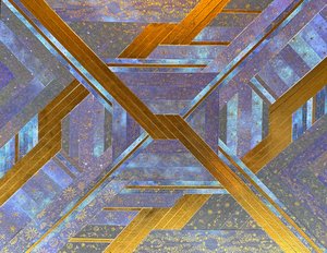 Mychaela Eatmon_Galaxy Washi_11"x14" by Mychaela Eatmon