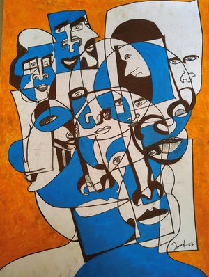 Fragmented Collective by Tashfeen Rizwan (2026)