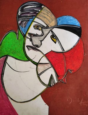 The Displaced Gaze by Tashfeen Rizwan (2024)