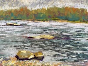 Winter along the Susquehanna by Cate McKissick (2025)
