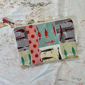 Fishing Lures Zip Pouch by Kelly Feltault