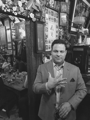 Man Walks Into A Bar by Michele DiMeglio (2018)