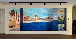 Atlantic City Skyline 3-pc - Childhood Memories by amy ahrens (In Progress 8/13/26)