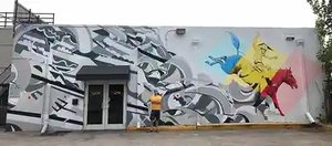 NZ  Wynwood mural by Nick Zimbro (2023)