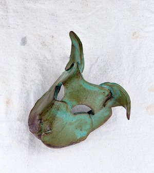 Mask: Green Dog by Peter Reid