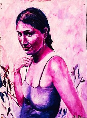 Lindsay in Lavender by Steve Shear (2020)