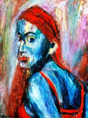 Lindsay in Reds and Blues by Steve Shear (2024)