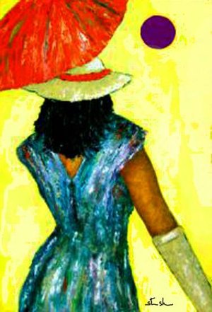 The Umbrella Lady by Steve Shear (2023)