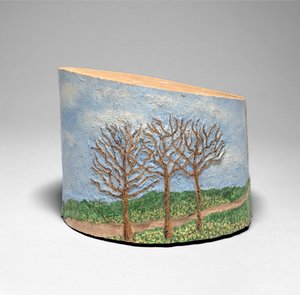 Three Trees in Maudslay by Richard Wollman (2023)