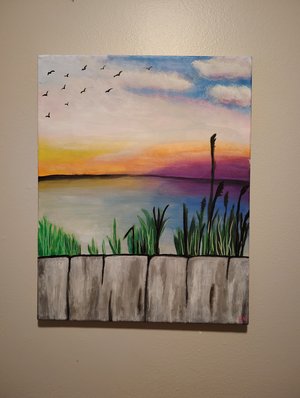 Sunset on the Pier by Brittany Wortham (2026)