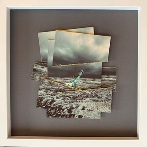 No Straight Lines in Nature (Framed) by &Whits ... (2025)