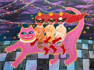Threesomegirl, by Polin Huang (2023)