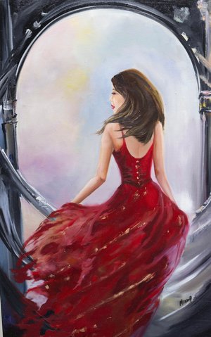 Dreaming by the window  by Minu Verma (2024)