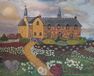 Edinburgh Castle by Karen Kraepel