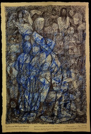 Continuous Line Figure Drawing by Steve Ruth (2026)