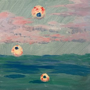 Bouncing eyeballs by Knoland Goldsmith (2026)