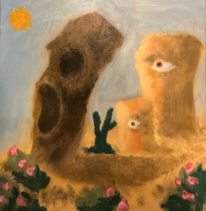 Haunting desert by Knoland Goldsmith (2025)