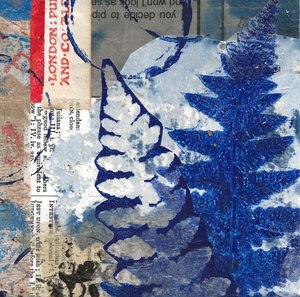 Ferns in Blue by Linda Hogan (2026)