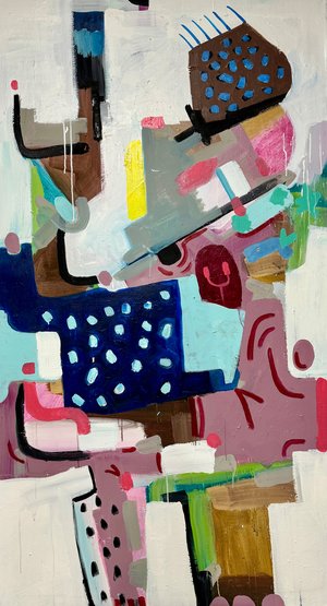 Pink Elephant by Bil Chamberlin (2025)