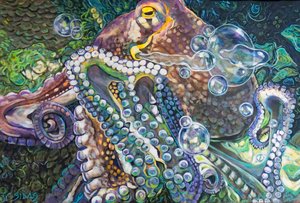 In an octopus’ garden by Carol Sims (2024)