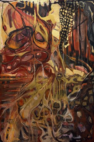 Title: In fire it breathes, in axes of aeon it seethes  by Ivana Jakovljevic (2026)