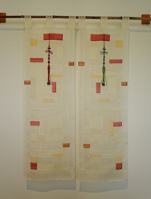 Oksa-bal (Traditional korean silk window screen) by seongmi hong
