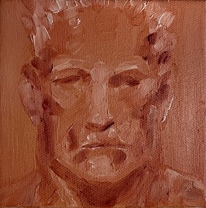 Orange Portrait  by Robert Michael