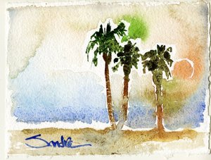 3 Palms by Sandra Stone (2020)