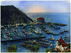 Catalina Harbor by Sandra Stone