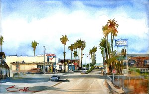 Pierpont at Seaward PRINT ONLY by Sandra Stone