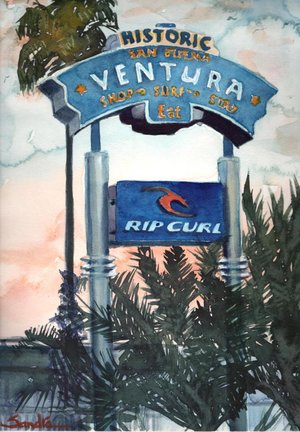 Rip Curl Ventura PRINT ONLY by Sandra Stone
