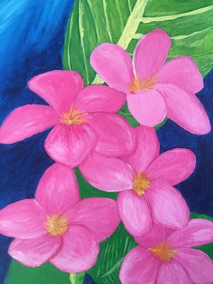 Plumeria  by Teri Alexander