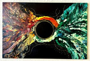 Eternal Fusion Abstract Canvas Art by Arpita Maheshwary (2026)