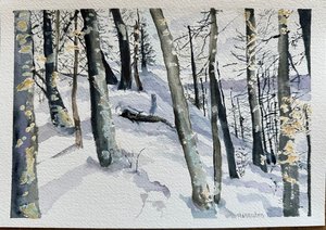 Stopping By the Snowy Woods by Frances Staples (2025)