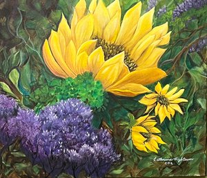 Sunflower Glow by Catherine Hightower