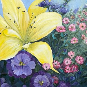 Garden Synphony by Catherine Hightower