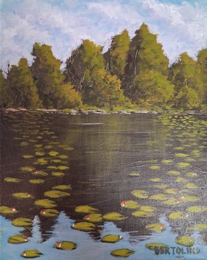 Lily Pond by Carmen Bertolino (2026)