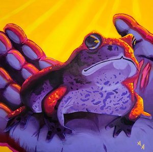 Holdin' Toads by Abbey Arreguin (2025)