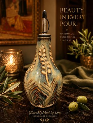 Golden grove oil dispenser by Lina Beydoun (2026)