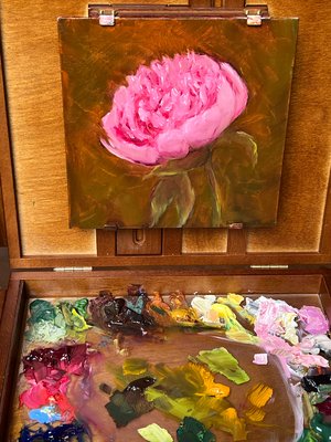 Peony by Margaret Kruger