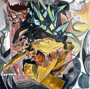 Cubist Pineapple by Nicholas Lima (2025)