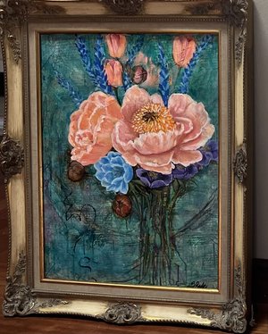 Meaning of Flowers - Hand Bouquet  by Suzanne Ryle (2025)