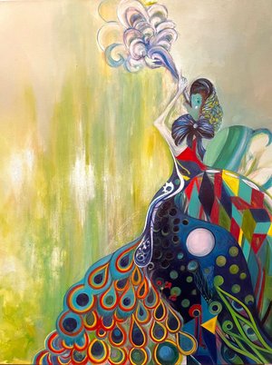 Peahen by Donna Clark (2026)